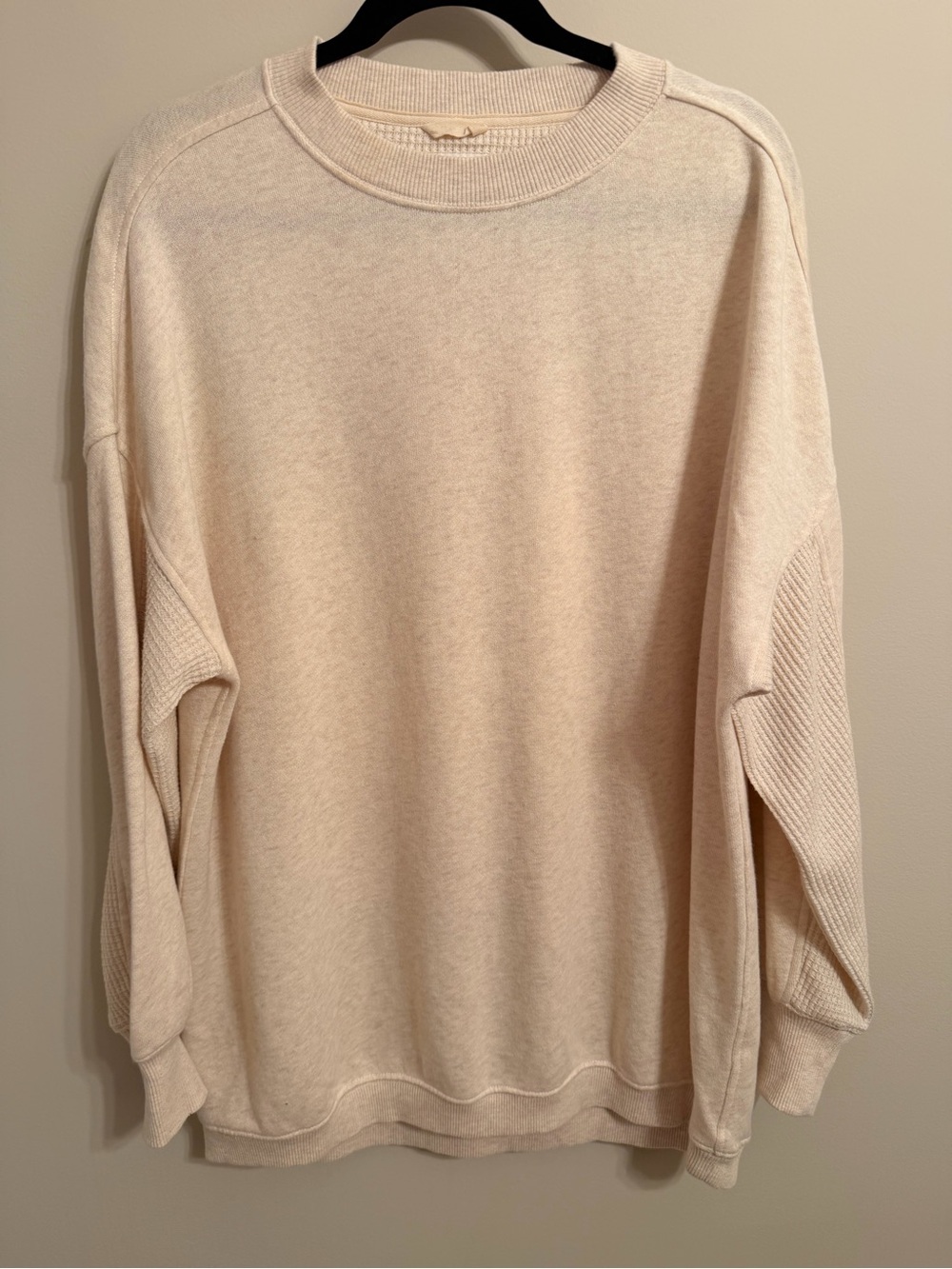 Aerie OS Women's Cream Cozy Crewneck Sweater